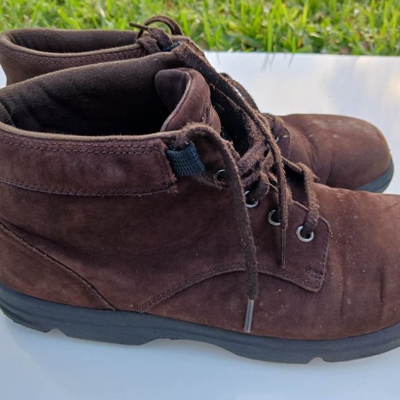 Rockport Men's Leather  boots size 5.5 brown Grade School kids - Picture 7 of 16